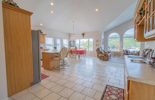 Sunrise Beach House | Lakefront House with Dock & Scenic Views for Families