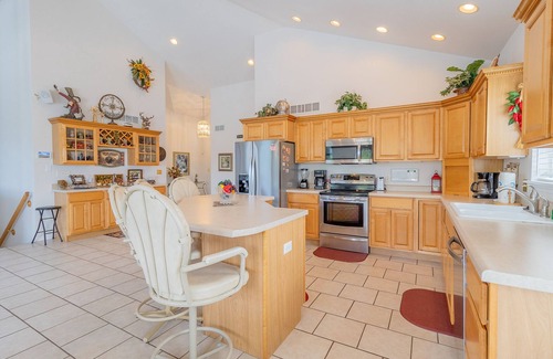 Sunrise Beach House | Lakefront House with Dock & Scenic Views for Families