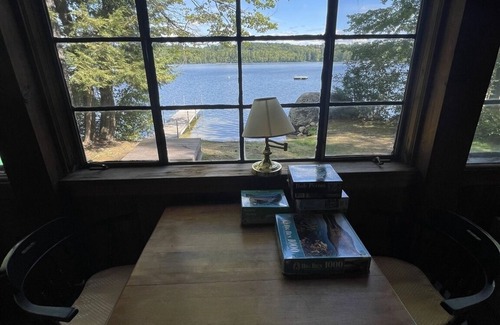 Bridgton Cabin | Idyllic Shorefront Retreat on Highland Lake with Pool