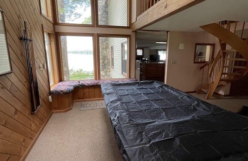 Standish House | Idyllic Shorefront Retreat on Sebago Lake with Private Beach