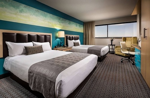 Downtown Las Vegas Hotel | Convenient Access to Shark Reef Aquarium with City Views