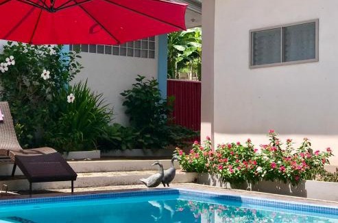 Mambajao House | Guest Rated 10/10 at Shrivasta Cottages with Pool Access