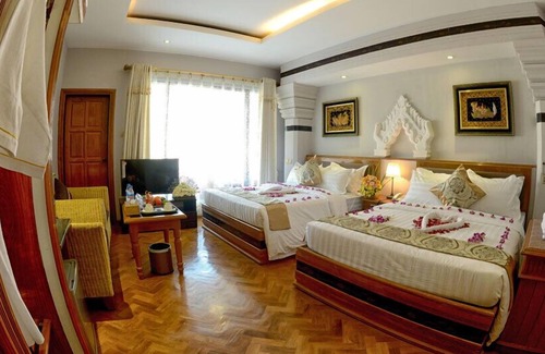 Monywa Hotel | Serene Shwe Taung Tan Hotel with Lake View & Pool Access