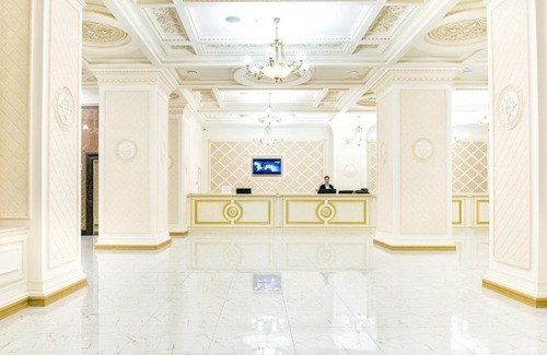 Shymkent Hotel | Unwind at Shymkent Grand Hotel with Oceanfront Views