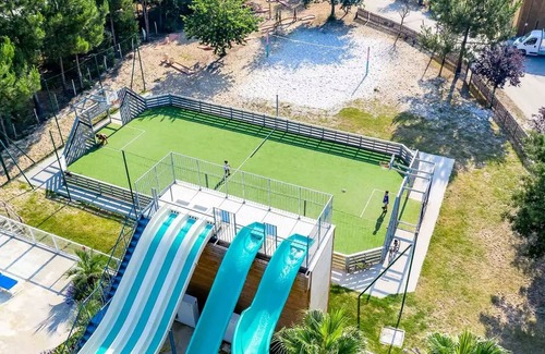 Saint-Julien-en-Born House | Siblu – The Dunes of Contis * - Mobil home Serenity 3 hp Premium with air conditioning 8 people