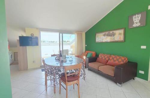 Fondachello Apartment | Oceanfront Escape at Sicilia: Rated 9.5 with Pool Access