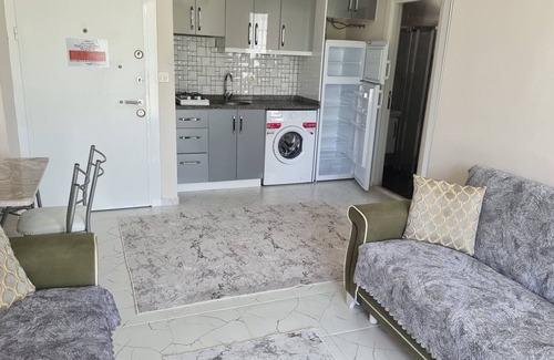 Gokceada Apartment | Top-Rated Sidelya Apart: Family-Friendly with Kitchen & Breakfast