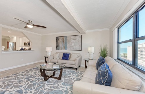 Siesta Key Condo | Elevated Oceanfront Getaway at Crescent Beach, Siesta Key