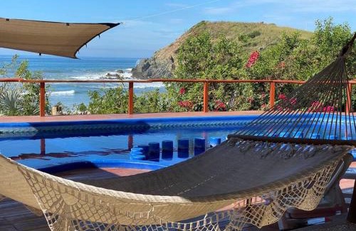 Zihuatanejo de Azueta House | Top-Rated Siete Piedras Beachfront Village with Pool & Oceanview