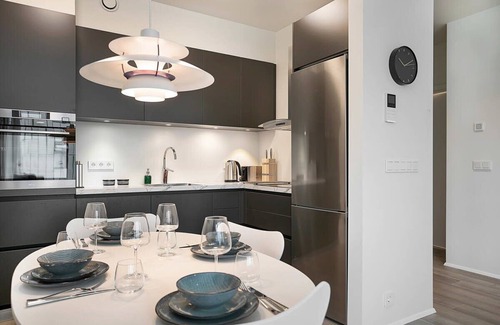 Hliðar Apartment | Inviting SIF 2BR 101: Balcony, Kitchen & Top-Rated Stay
