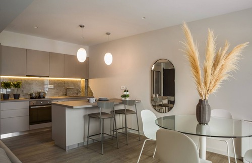 Argostoli Town Apartment | Elegant Sea View Signature Suite with Family-Friendly Amenities