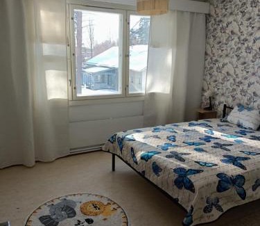 Lieksa Apartment | Bright and Inviting Triangular Apartment - Pet & Child Friendly