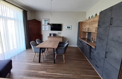 Stolpe Apartment | Silbersee RE-02 - Holiday apartment Die Remise Silbersee RE-02 in a quiet village location