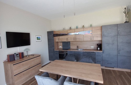Stolpe Apartment | Silbersee RE-02 - Holiday apartment Die Remise Silbersee RE-02 in a quiet village location