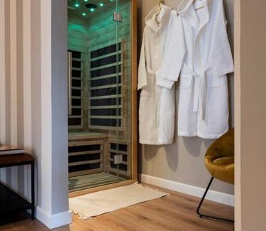 Treviso Apartment | Relaxing Sile Suite with Private Infrared Sauna Awaits