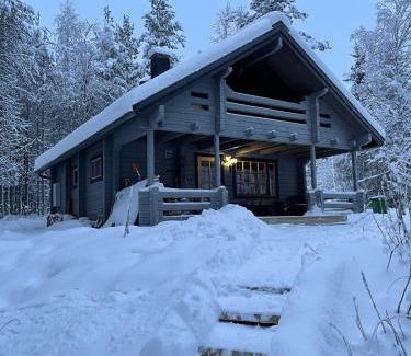 Muonio Ski Chalet | Experience Siljonranta: Pet-Friendly Retreat with Hot Tub