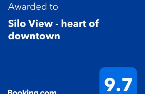 Brazos Apartment | Experience Silo View: Stylish Stay in Downtown's Heart