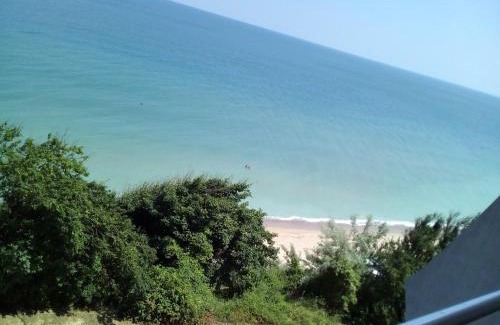 Byala Apartment | Silver Beach B16: Oceanfront Haven with Private Pool