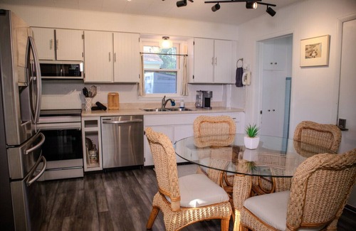 Saint Joseph Apartment | Silver Beach Inn: Oceanfront Retreat with Pool Access