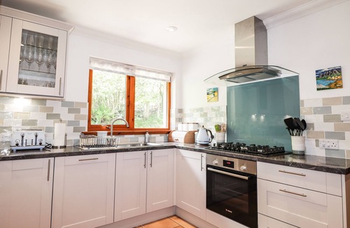 Ratagan Cottage | Pet-Friendly Silver Birch Lodge: Family Retreat in Dornie