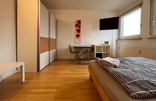 Karlsruhe City Centre Apartment | Cozy Simplex Apartments at Ludwigsplatz with Great Amenities
