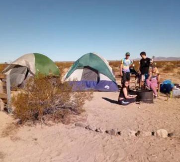 Joshua Tree House | Cozy Bungalow Stay - Camping with Child and Pet Friendly Vibes