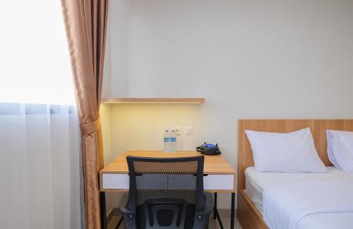 Pondokcina Apartment | Stylish Design Studio Room at Evenciio Margonda Apartment