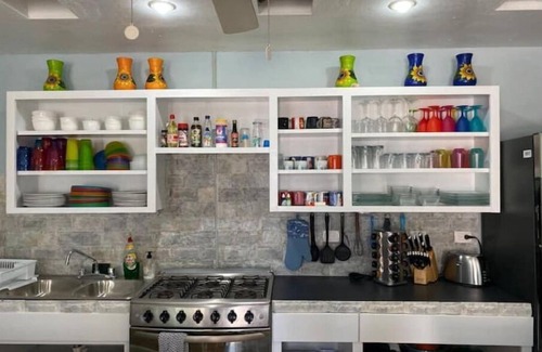 Santa Clara House | Discover Paradise: 8BR Home with Pool & Volleyball Court
