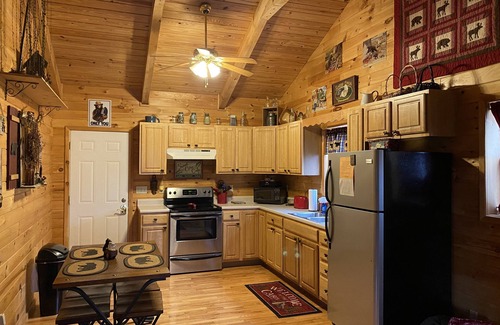 Cosby Cabin | Relax in Simply Serene: Pet-Friendly with Spa & Hot Tub