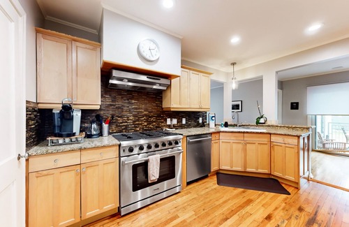 Cherrywood House | Dog-Friendly Retreat with Deck, Spa, and Family Amenities