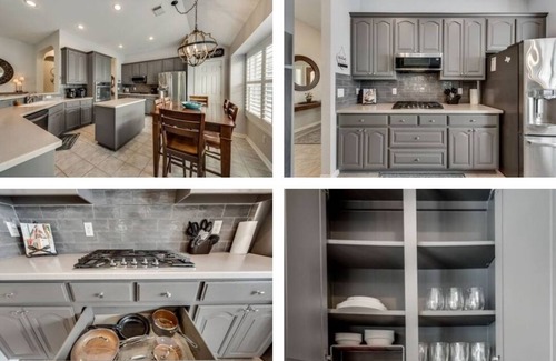Flower Mound House | Convenient Stay Near DFW: Pet-Friendly with Spa & Breakfast