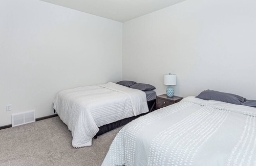 Fargo House | Accessible Retreat: Quiet Home with Back Patio & Kid-Friendly