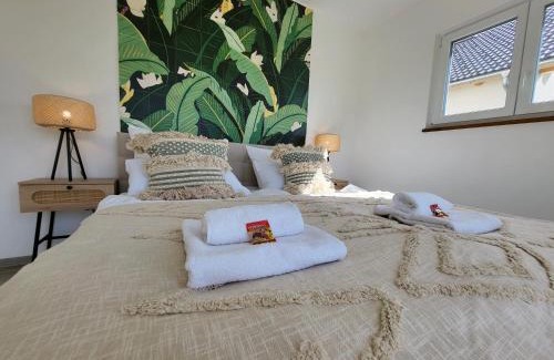 Gebrazhofen Apartment | Stylish BOHO Apartment SiOUX: Family-Friendly Retreat