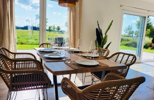Gebrazhofen Apartment | Stylish BOHO Apartment SiOUX: Family-Friendly Retreat