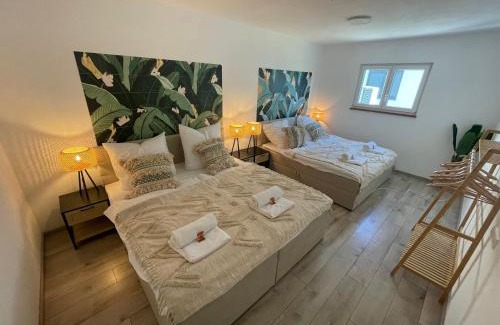 Gebrazhofen Apartment | Stylish BOHO Apartment SiOUX: Family-Friendly Retreat
