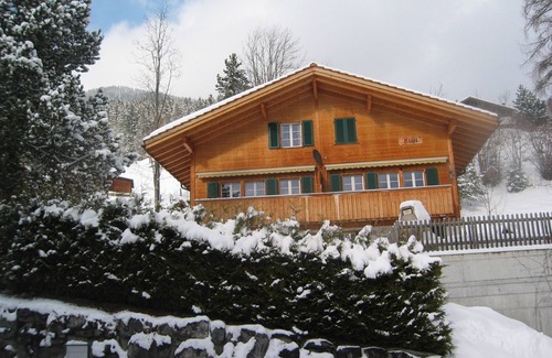 Grindelwald Apartment | Idyllic Village Retreat with Eiger View, Steps from Station