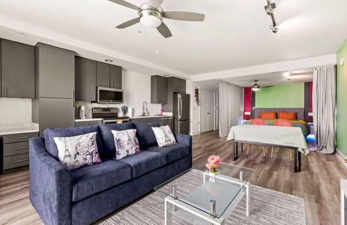 Wetmore Apartment | Six Flags/The Rim - Enchanting Modern Studio, King