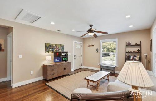 Brentwood House | Inviting Porch Retreat with Gourmet Kitchen & Family-Friendly Amenities