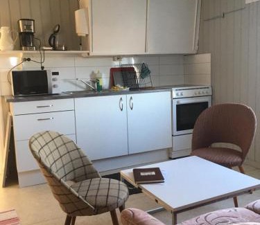 Ballstad Resort | Scenic Sjøstrand Rorbuer with Oceanfront Views & Amenities