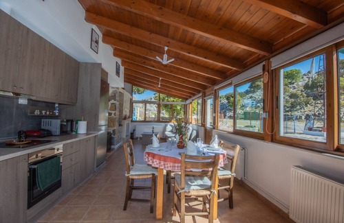 Mesa Lasithion House | Guest House "Skapani's House" with Mountain View & Spa