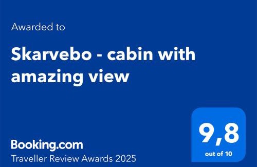 Al House | Guest Rated: Skarvebo Cabin with Breathtaking Views