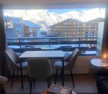 Saint-Pierre-de-Clages Apartment | Top-Rated Ski in/out Alps Studio for Families by Jolidi