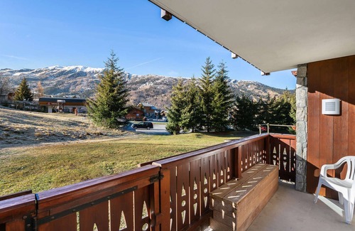 Meribel Village Apartment | Cozy 2-Bedroom Apartment Méribel for Families and Friends