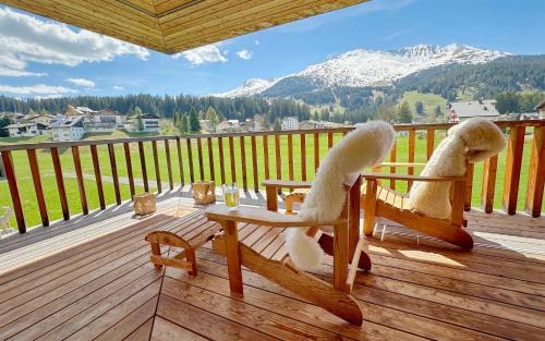 Parpan Apartment | Exclusive Ski-in Ski-out Apartment at Mountain Nest Parpan