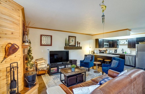 Brian Head Condo | Top-Rated Ski-In, Ski-Out Condo in Brian Head with Fireplace