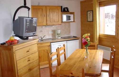 Plagne Soleil Apartment | Convenient La Plagne Retreat with Parking and Spa Access