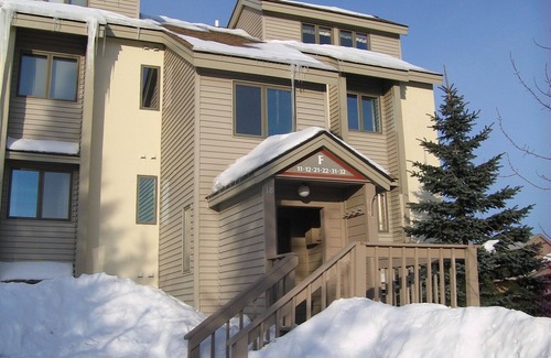 Stratton Mountain Condo | Prime Ski-In Ski-Out Condo Steps from Tamarack Chair Lift