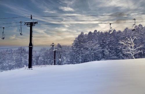 Kitaazumi-gun Hotel | Family-Friendly SKI INN HAKUBA with Pool and Dining