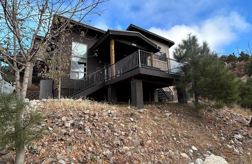 Summerhaven Cabin | Ski Tucson Cabin on Mt. Lemmon Overlooking Summerhaven, Arizona