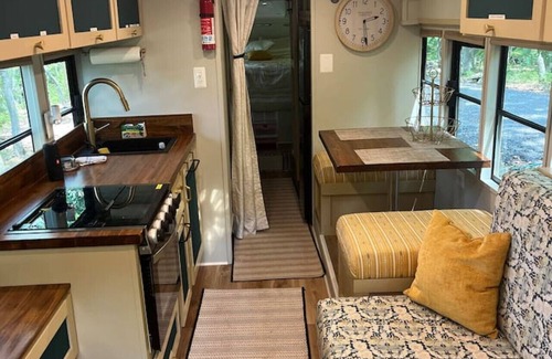 Crellin House | Skoolie Season - A Romantic Bus Escape on a Farm